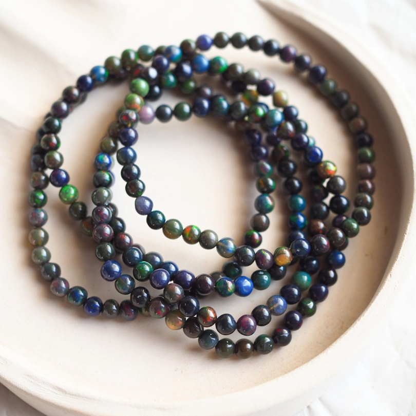 bracciale in Opale Nero